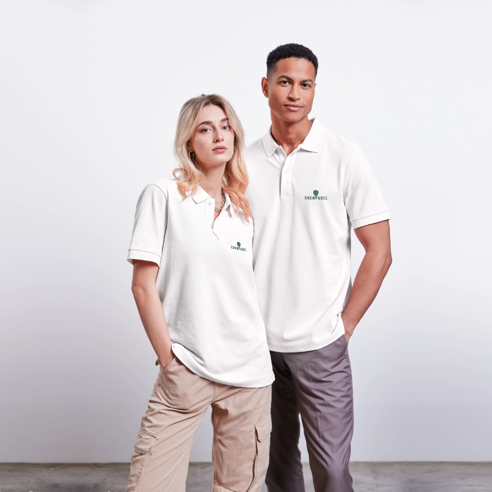 CREWPADEL Essential Polo - white - white