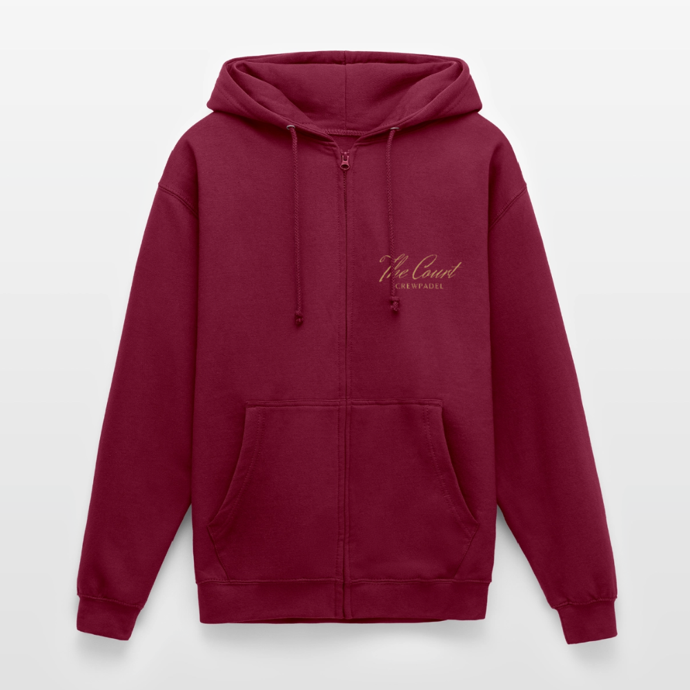 CREWPADEL Jacke – THE COURT where we feel home - Bordeaux