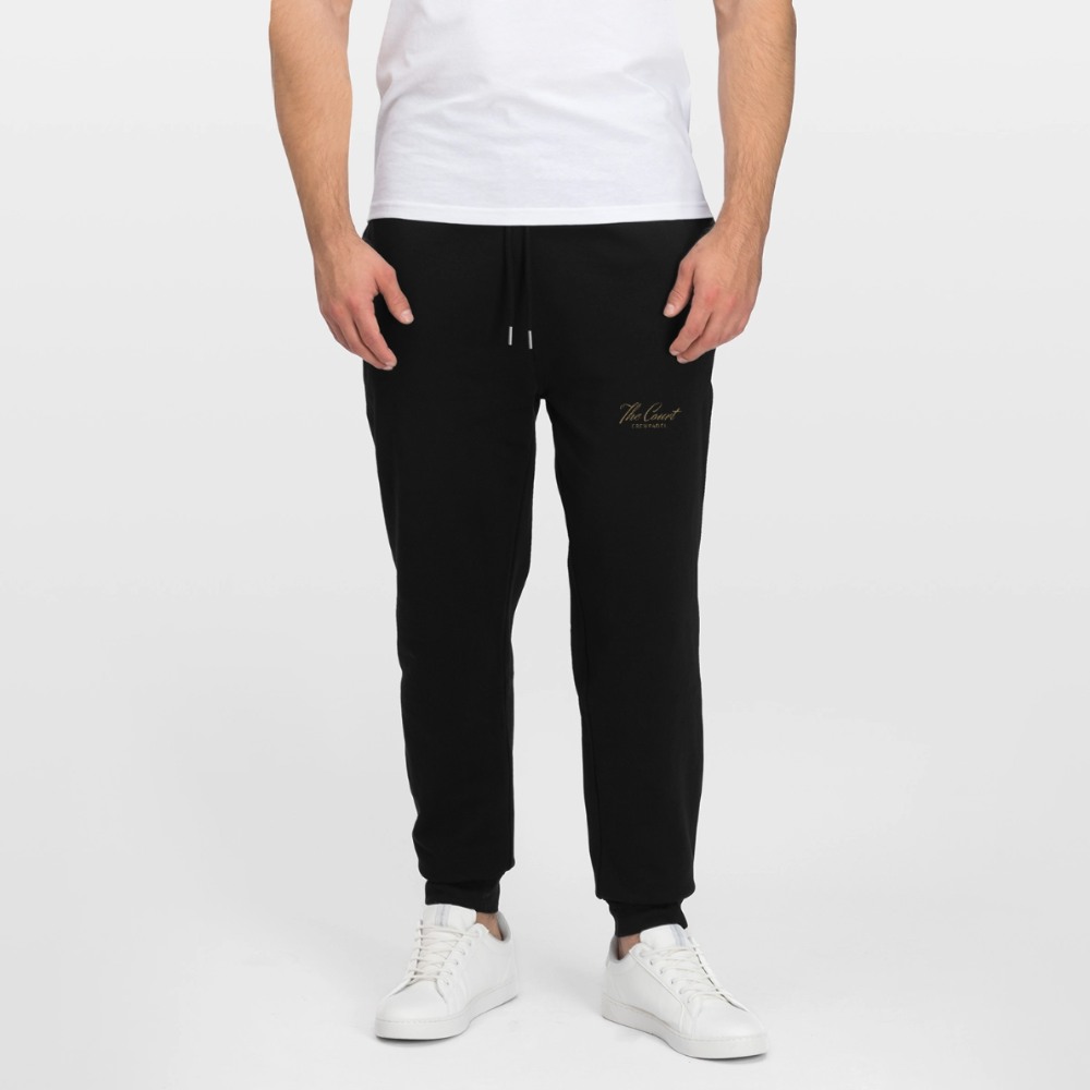 ENTWURF CREWPADEL Jogginghose – THE COURT where we feel home - black