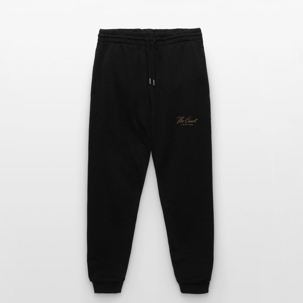 ENTWURF CREWPADEL Jogginghose – THE COURT where we feel home - black