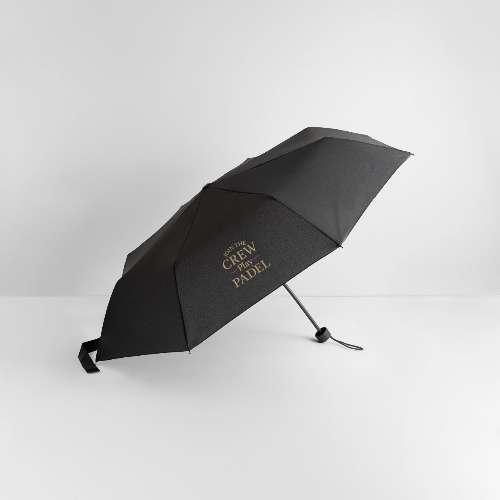CREWPADEL "Hallensaison" Regenschirm - black