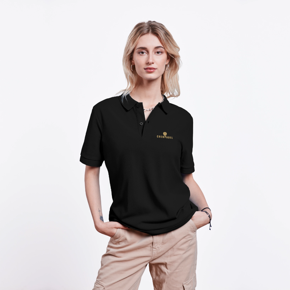 CREWPADEL Essential Polo - Black - black