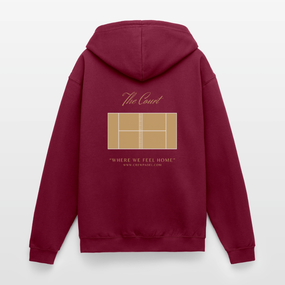 CREWPADEL Jacke – THE COURT where we feel home - Bordeaux