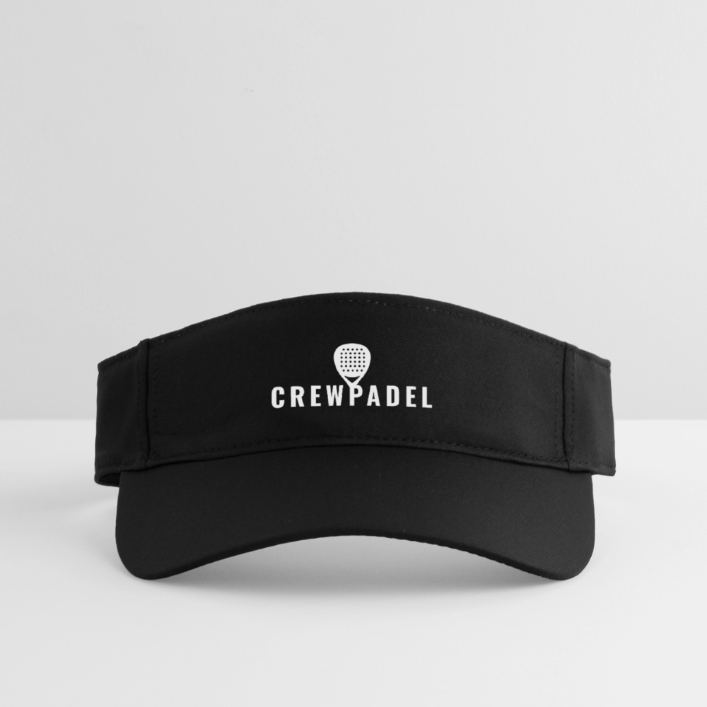 Crewpadel Visor Cap - Schwarz
