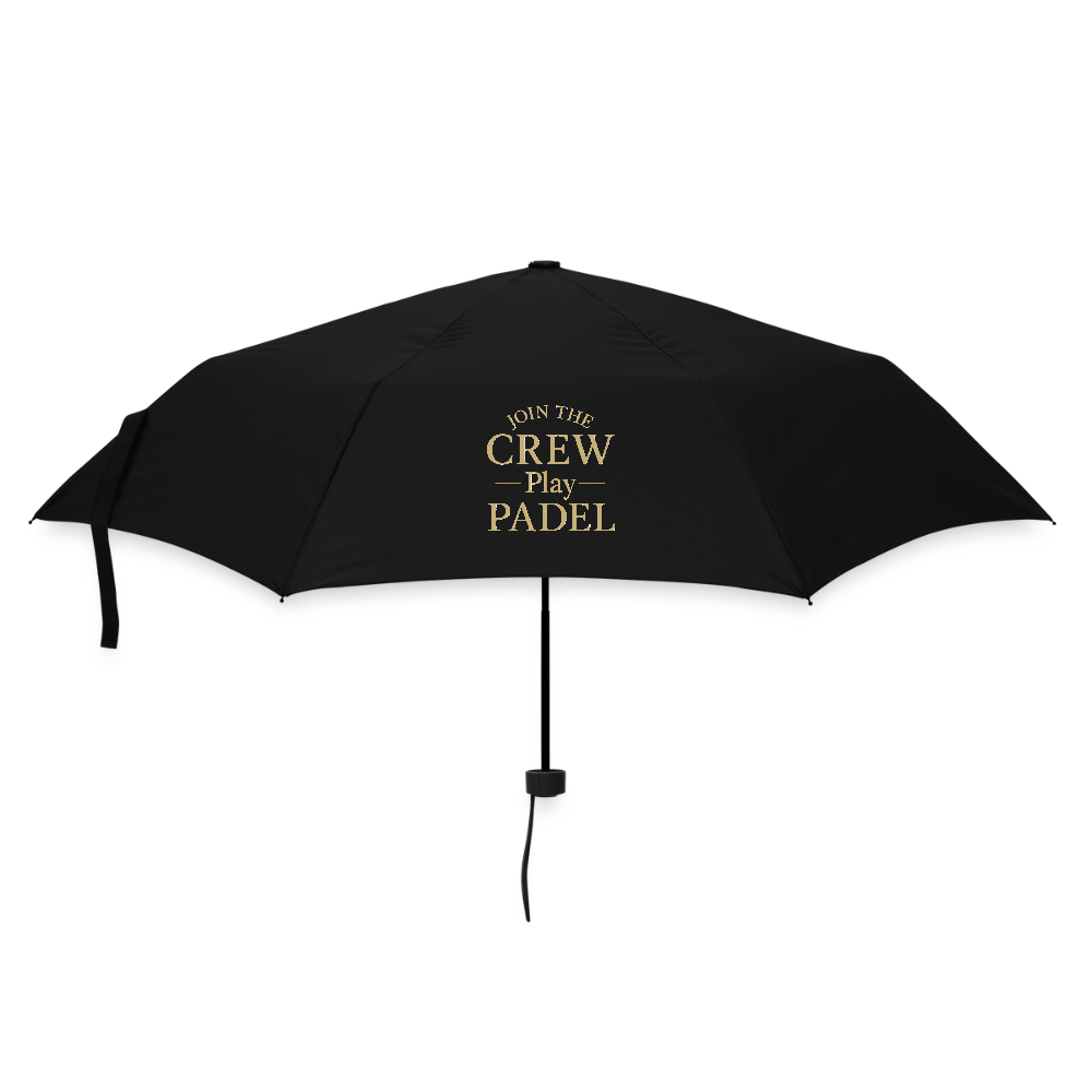 CREWPADEL "Hallensaison" Regenschirm - black