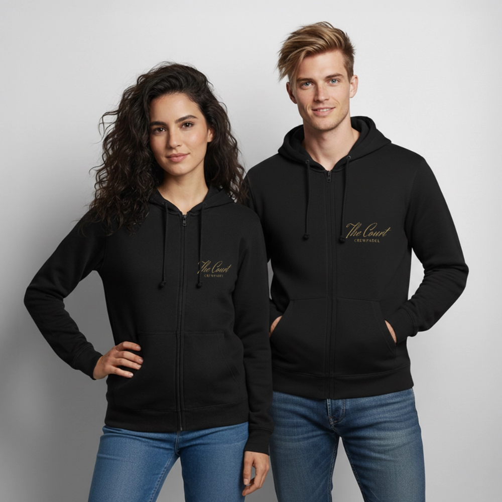 CREWPADEL Jacke – THE COURT where we feel home - Schwarz