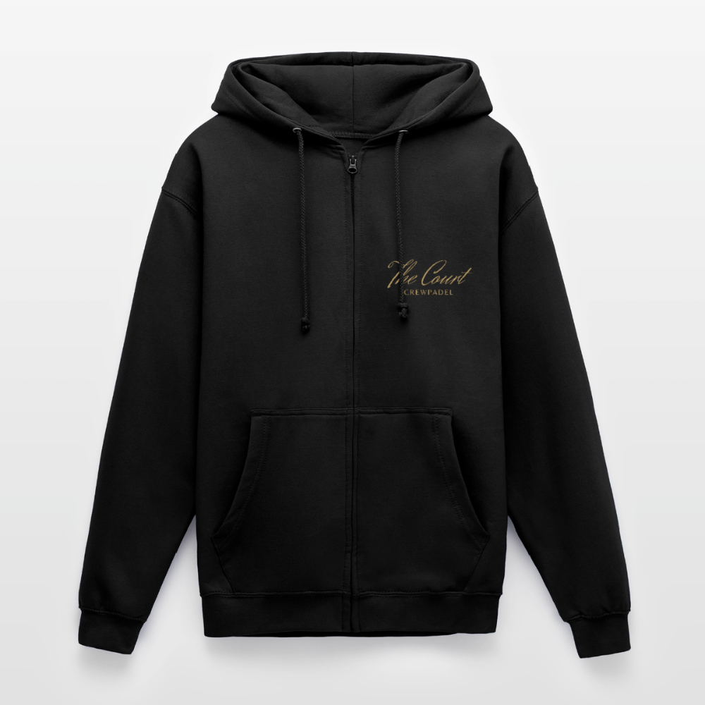 CREWPADEL Jacke – THE COURT where we feel home - Schwarz