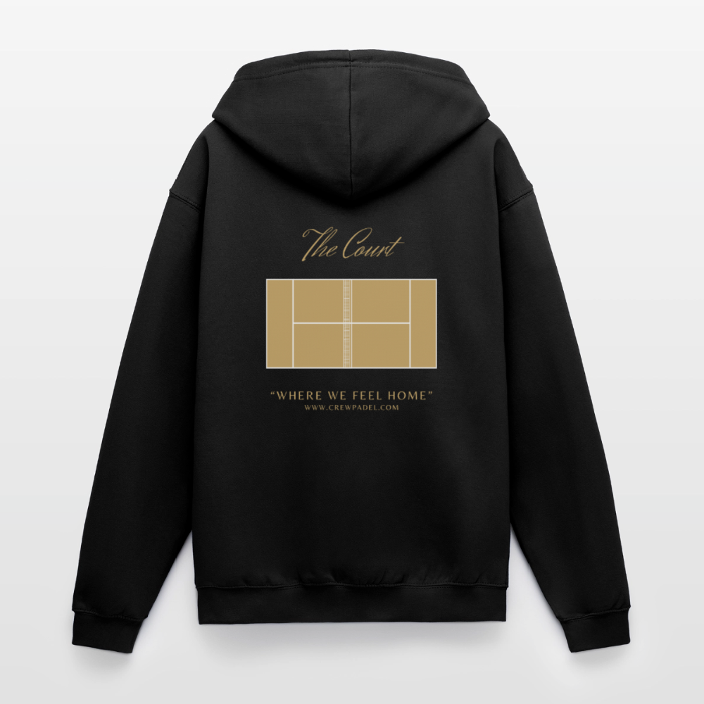 CREWPADEL Jacke – THE COURT where we feel home - Schwarz